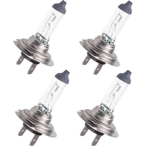 4er-Pack H7-Autoscheinwerferlampen, 24 V, 100 W, 7500 K, Xenon, Halogen, weiß, Quarzlampe, Autozubehör. – AquaForge (1/5)