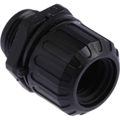 Raccord de gaine Adaptaflex PG11, taille 16mm en Nylon 66, IP66, IP67, IP68, IP69K ( Prix pour Paquet de 5 ) (1/2)
