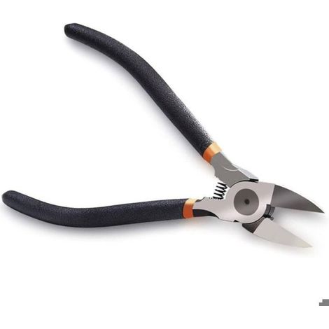 Pince à découper de précision - Tête de coupe inclinée Ressort de rappel automatique - Réparation électronique et bijoux (1/4)