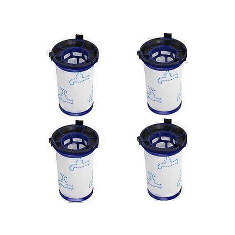 Kit de 4 filtres HEPA de rechange pour aspirateur Rowenta Air Force 360 RH9037 RH9038 RH9039 RH9051WO RH9057WO RH9086WO (remplace ZR009) (1/5)