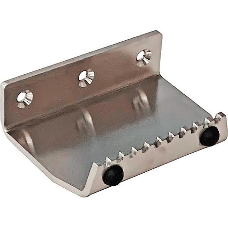 Apriporta a mani libere in acciaio inox massiccio