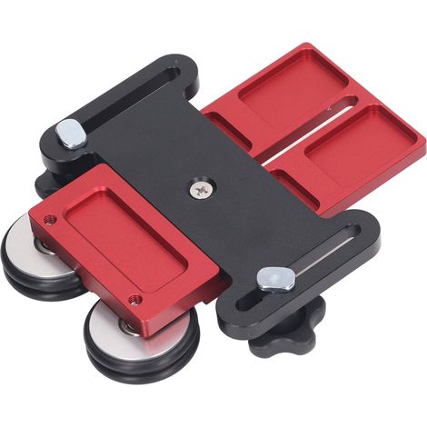 Gabarit de coupe mince pour scie circulaire de table, gabarit de guidage en alliage d'aluminium avec échelle claire pour le travail du bois (1/5)