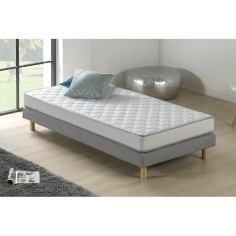 Mattress 70x140 cm HAHTUVA - Foam - Firm - 14 cm - 5 zones - DEKO DREAM