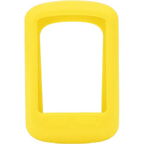 Étuis de protection en silicone pour compteur de vélo Bryton420 jaune, avec film HD (1/5)