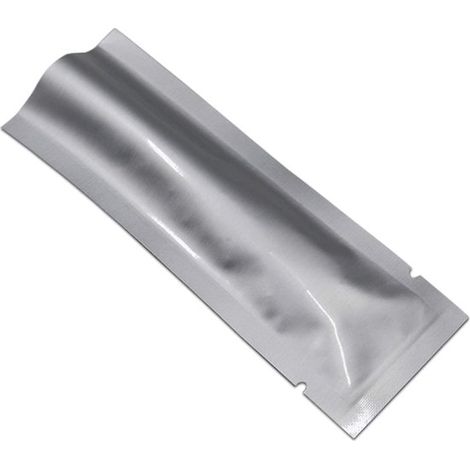 100 bolsas pequeñas de Mylar de 1,96 x 7,87 pulgadas，bolsas de aluminio resistentes al calor，para café en polvo，almacenamiento de alimentos