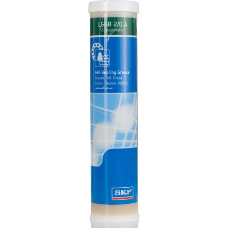 Graisse Savon lithium-calcium, Huile synthétique d'ester SKF LGGB 2, Cartouche de 420 ml ( Prix pour 1 )