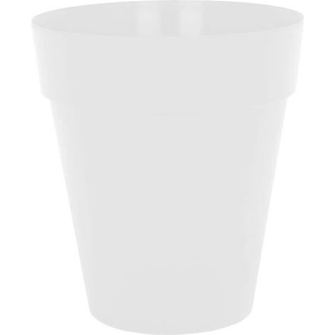 artevasi – Pot haut CAPRI HighPot – Blanc, Ø 50 x H 56 cm, plastique (1/4)