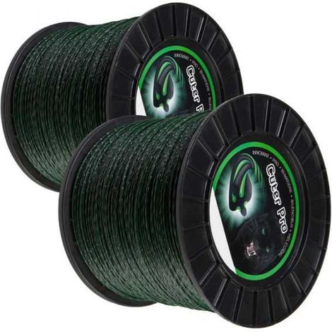 Fil nylon Cuter'pro 3 mm x 279 m Hélicoïdal Bobine par 2 (1/5)