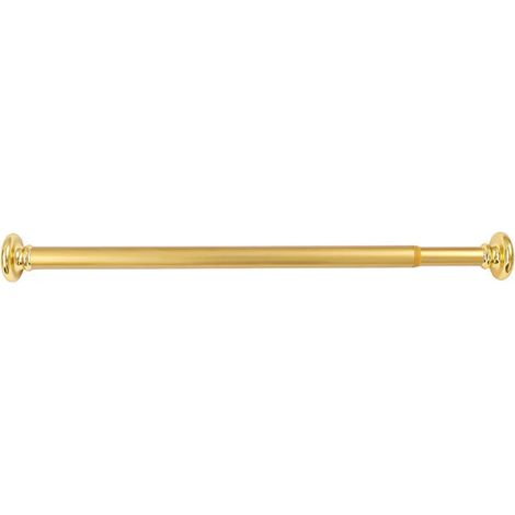 Barre de douche rétractable en aluminium doré 55-90 cm, sèche-linge salle de bain – DELKEVIC