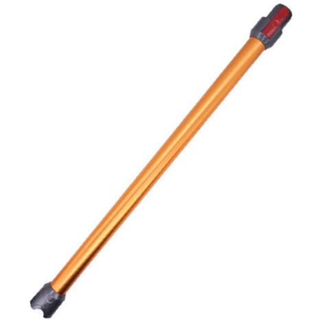 Tube Rallonge de 74cm pour Dyson V12/V10 Slim - ABS/Aluminium Orange - Connexion Rapide Sans Adaptateur - Pour Plafonds et Endroits Difficiles (1/4)