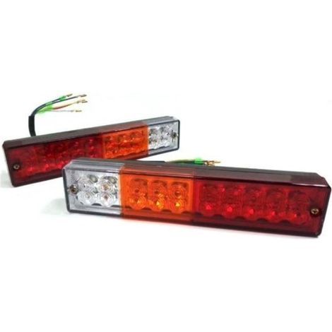 LED-Rücklichter-Set (Bremslicht, Blinker, Rücklicht) 12V für Lkw, Bus, Sattelzug/Anhänger ST0162