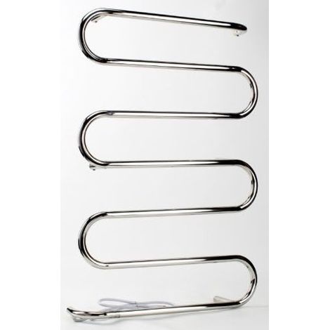 Bath Dry Electric Stainless Steel Towel Rail 500 x 600mm (1/2)