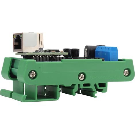 Module convertisseur Ethernet vers RS485 9600BPS protection anti-surtension TVS RS485 RTU TCP vers Ethernet UDP TCP 12V avec boîtier (1/5)
