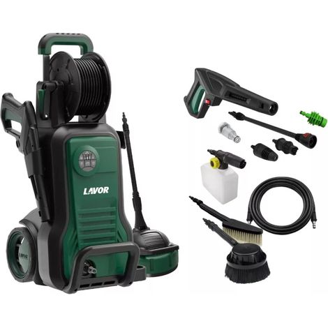 idropulitrice elettrica a freddo lavor "arrow 4 plus 180 digit" 180 bar 510 l/h 2500w