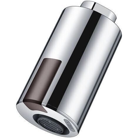 Mitigeur Dévier de Cuisine, Robinet de Lavabo de Salle de Bain sans Contact à Capteur Automatique, Adaptateur de Capteur Infrarouge Intelligent Sensible, Robinet Mélangeur (1/5)