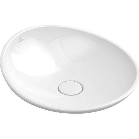 Villeroy & Boch Vasque à poser My Nature VILLEROY & BOCH, CeramicPlus, Blanc (1/4)