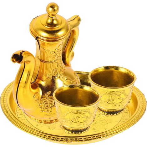 Coupe Offrande pour Bouddha Coupe de Culte Accessoires Offrande Coupé à Eau Tasse à Thé Coupé à Vin de Bouddha Tasse de Culte Bouddhiste Tibétaine (1/5)