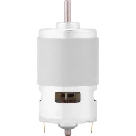 Moteur CC à balais 12 V 0,32 A 150 W 13 000 à 15 000 tr/min, couple élevé et haute puissance pour outils électriques (1/5)
