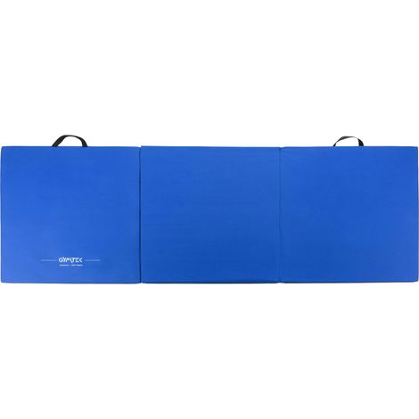 Colchoneta de gimnasia plegable Gymtek 180 x 60 x 5 cm Azul (5907766663553) (1/5)