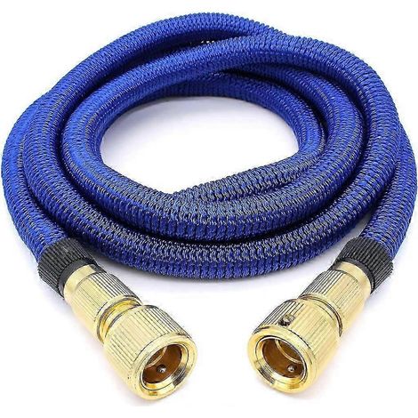 Tuyau d'arrosage rétractable avec raccord métallique (2,5 mètres) (1/5)