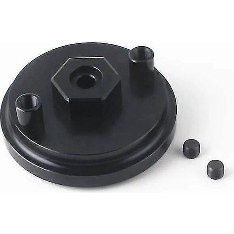 Öldruck- und Temperaturregler-Adaptergehäuse aus Aluminium für BMW 520i, 525i E36, 325i E46, M3 – schwarz