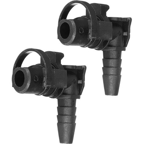2x Connecteur de tuyau de chauffage de corps de thermostat de papillon des gaz 55574685 55354565 pour Cruze Sonic