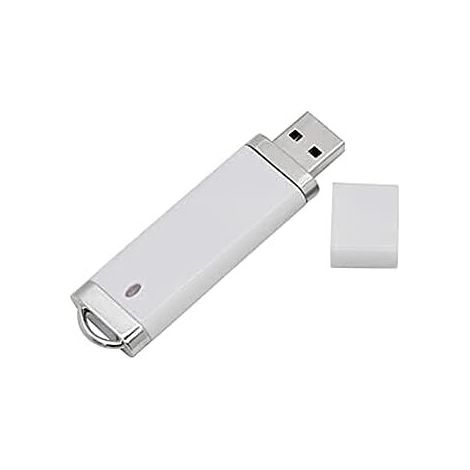 Clé USB personnalisée Memory Stick, 64 Go, blanche, USB 3.0, pour le transfert de données haute vitesse, disponible en plusieurs couleurs, pour le stockage de données numériques, plug and play.