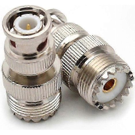 L'équipement de test utilise un adaptateur coaxial, une connexion BNC mâle vers UHF femelle. (1/5)