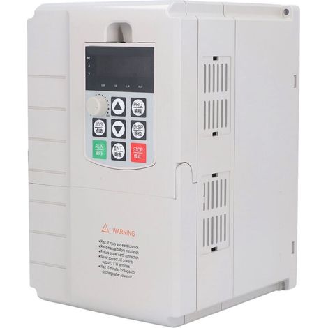 Convertisseur de fréquence, convertisseur de moteur universel 5.5KW, entrée monophasée 220V, sortie triphasée 380V