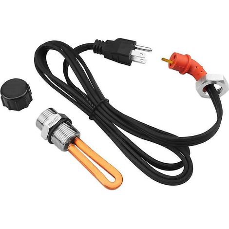 5003619AB 30601007 Ensemble de chauffage de bloc moteur 120 V 750 W pour Dodge Ram 1500 2500 3500, unité de chauffage avec faisceau de câblage - SFYGV (1/5)