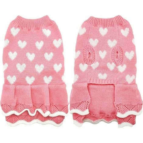 Pull pour Chien, T-Shirt Doux et Chaud vêtements d'hiver pour Chiens, Chandail Chaud d'hiver de Chat de Chien, Veste Chaude d'animal familier