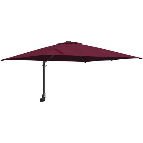 Parasol de jardin Bordeaux 248,5 x 247,5 x 160 cm