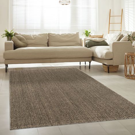 Paco Home Outdoor Indoor Loop Teppich Wetterfest Terrasse Küche Natur weiche Struktur Grün 120x160 cm (1/5)