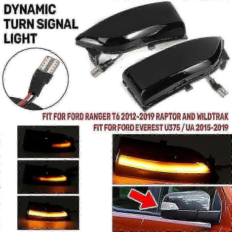Luz indicadora de espejo lateral LED dinámica Ford Ranger T6 Everest SZRH