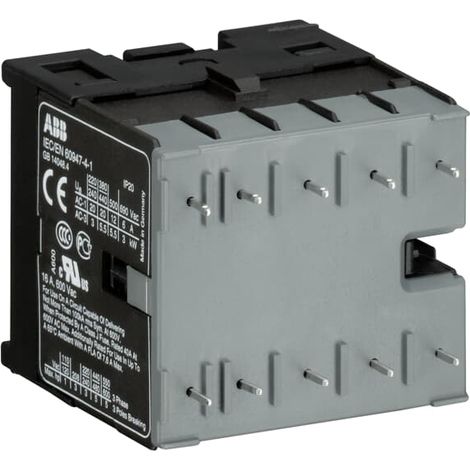 Mini contacteur 4kW-3P+1No-48VDC-Picots GJL1213009R1106 ABB 09416