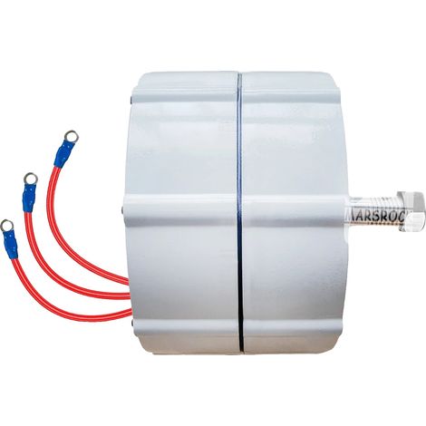 Générateur éolien, sortie de 500W, design durable, Un arbre-a, 500W-b, 24V-a (1/2)
