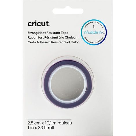 Ruban adhésif Cricut - Résistant à la chaleur - Violet - 2 cm x 16 m Bleu (1/2)