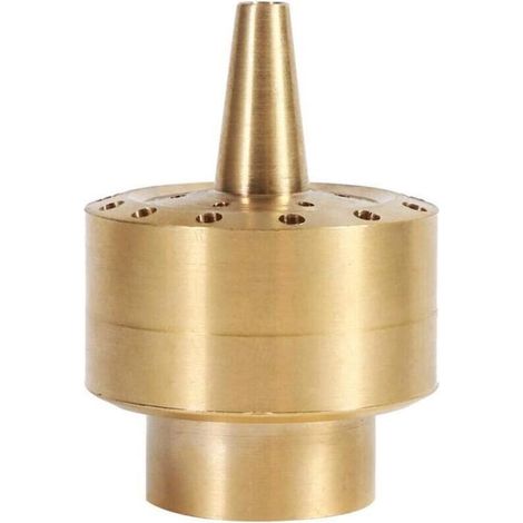 3/4" Tête de pulvérisation en laiton doré pour fontaine à eau de jardin, bassin, accessoire brumisateur (1/3)
