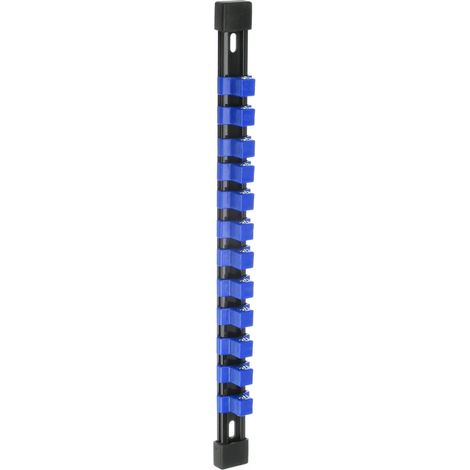 Organisateur de douilles Sourcing Map, 12 clips pour portable, en plastique ABS, avec rails fixation