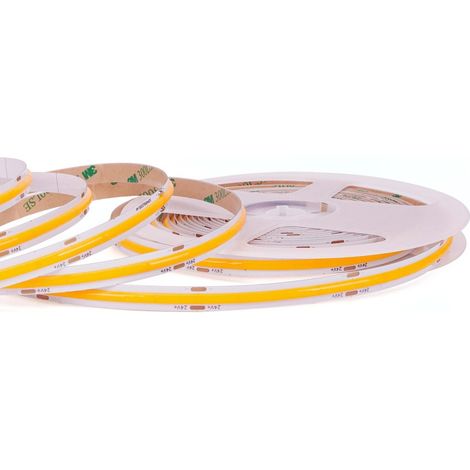 Striscia Led 3000k24v 10w/m Ip20 Cob 5m 139851