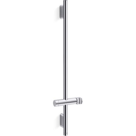 Kohler Statement 80cm Shower Slidebar Riser Rail Inc Bracket Polished Chrome