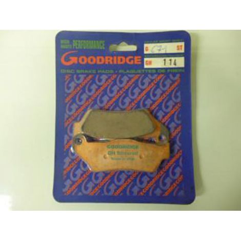[JAMAIS UTILISE] Plaquette de frein Goodridge pour Deux roues G671ST