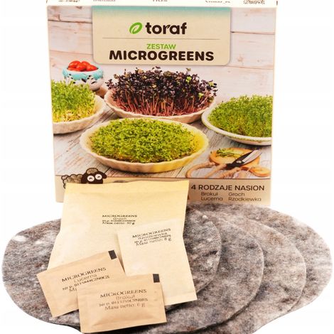 Kit per la produzione di microgreens