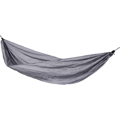 SVITA Hängematte Outdoor Camping ultraleicht Befestigung 1-2 Personen Dunkelgrau