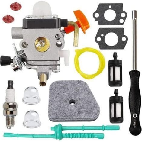 Vergaser-Reparatursätze für Rasenmäher mit Vergaser: FS90, FS110, HT101, FS130, FS100, KM110R, KM130, HL100, HT100, FS130R, FS87, FS100R, HL90.
