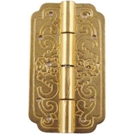 Charnière - Acier Inoxydable - Pour Porte D'armoire Fenêtre Meuble Boîte À Outils - 2 Pièces (1/3)