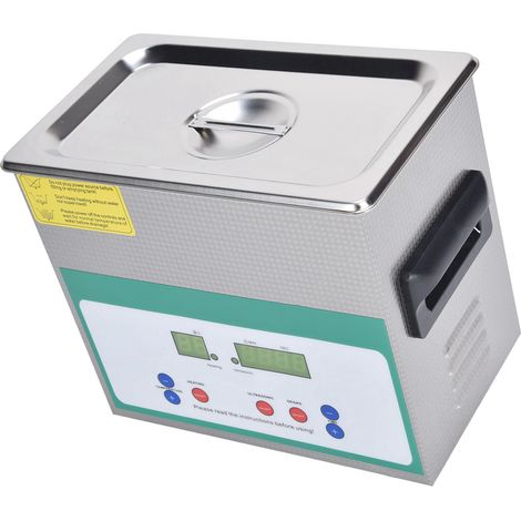Ultraschallreiniger, 3,2 l, 120 W, digitaler Timer, für Glas und Schmuck, EU-Stecker, 200–240 V, 50 Hz (1/5)