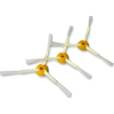Paquete de 3 cepillos laterales para Roomba 500, 600 y 700. Kit de repuesto de 3 cuchillas. (1/5)