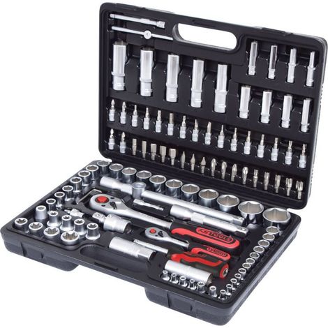 KS Tools 1/4+1/2 Steckschlüssel-Satz, 108-tlg