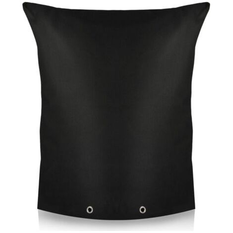 Sollbry Couvre Robinet Exterieur, 43 x 53 cm Isolation de Tuyau d'Hiver, Housse de Robinet pour l'Extérieur Couvercle de Protection Contre le Gel Couvercle de Valve d'Arrosage Isolé pour Hiver (Noir) (1/5)